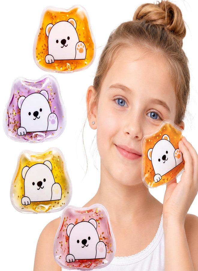 Deyuoau Reusable Boo Boo Ice Packs for Kids - Non-Toxic Cold Compress for Bumps & Injuries, 4-Pack Colorful Kids Ice Packs (BPA-Free, Child-Safe - Image 1