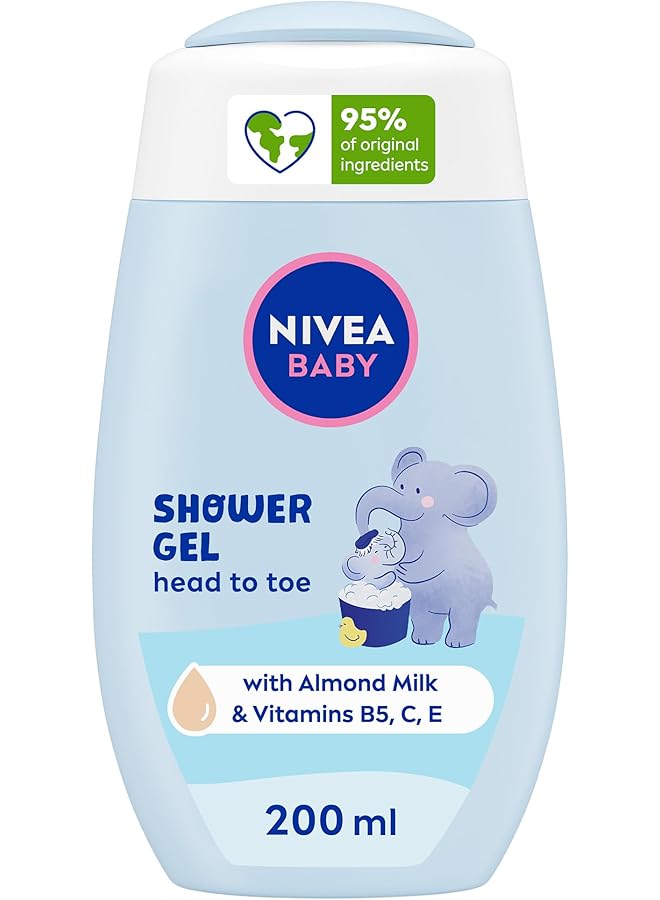 Nivea Baby Bath Shampoo Head To Toe Calendula Extract 200Ml - Image 1