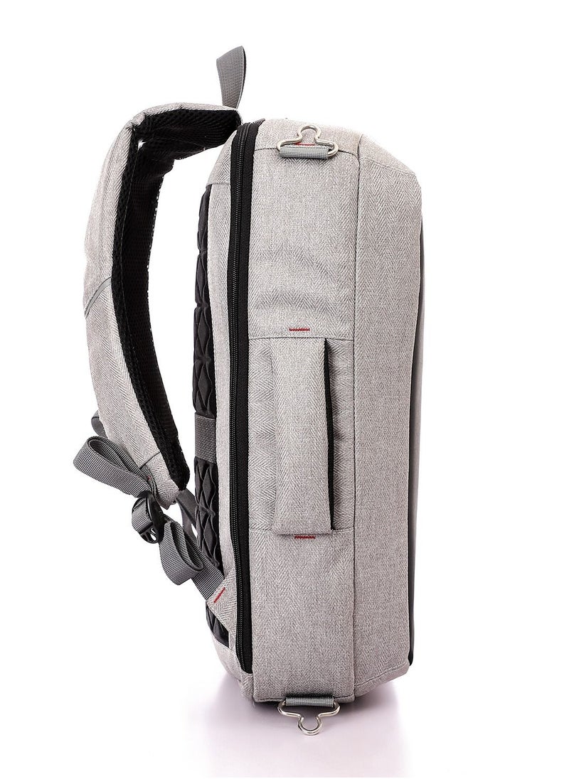 Anti-theft Business Backpack 3 In 1 With USB Port For 17 Inch Laptop - Gray - pzsku/Z56802ADCD694994B926BZ/45/_/1687432173/f0e4c1e2-c140-45c8-996b-b9fe944dc3e6