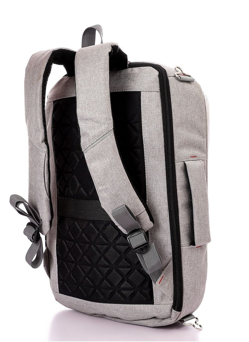 Anti-theft Business Backpack 3 In 1 With USB Port For 17 Inch Laptop - Gray - pzsku/Z56802ADCD694994B926BZ/45/_/1687432174/f1fa985e-4180-4d04-8724-c4828be3c3f1