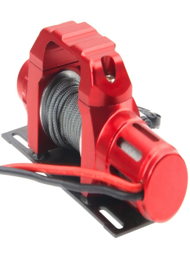 Vgoohobby RC Car Winch Simulation Winch w/Steel Wire Compatible with Traxxas TRX4 Axial SCX10 90046 D90 Redcat Gen8 HSP 1/10 RC Crawler Car - Image 3