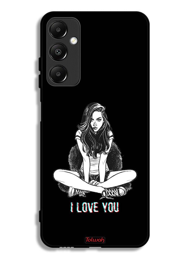 Tolwak Samsung Galaxy A05s Protective Case Cover I Love You Art - Image 1