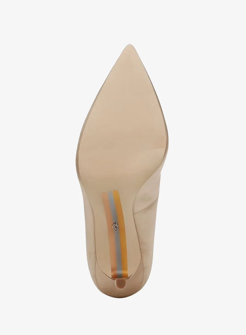 Sam Edelman GOLD Hazel Amour Pointed Toe Pump for Women | Best Price UAE