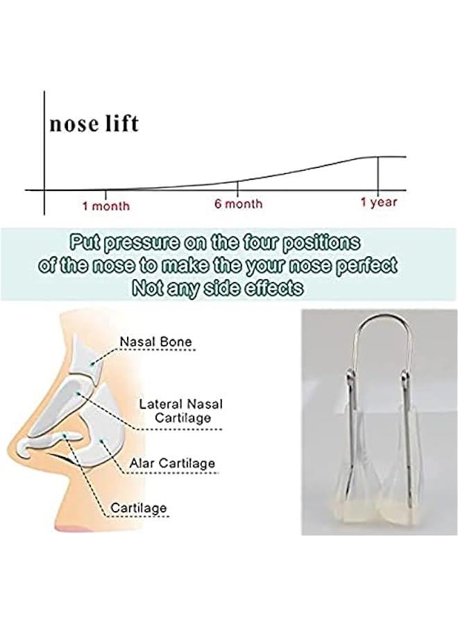 BWSJ Nose Shaper Clip Nose Beauty Lifting Silic Rhinoplasty Bridge Corrector Slimming Device - Image 2