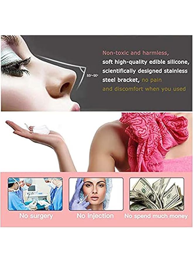 BWSJ Nose Shaper Clip Nose Beauty Lifting Silic Rhinoplasty Bridge Corrector Slimming Device - Image 4