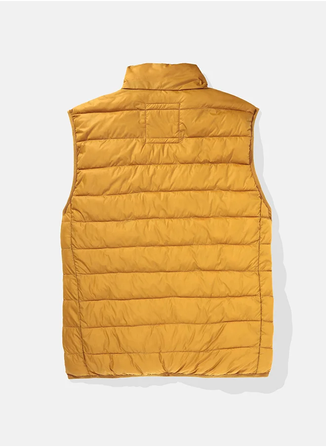 امريكان ايجل Zip Through Puffer Jacket