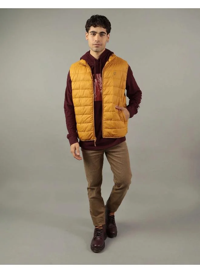 American Eagle Zip Through Puffer Jacket