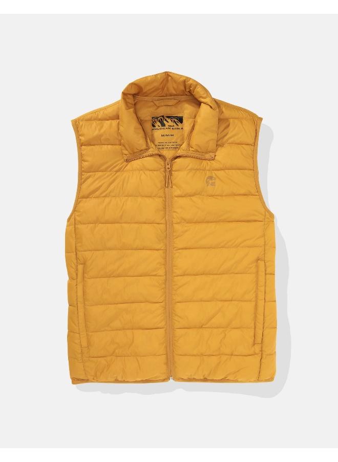 American Eagle Zip Through Puffer Jacket - Image 3
