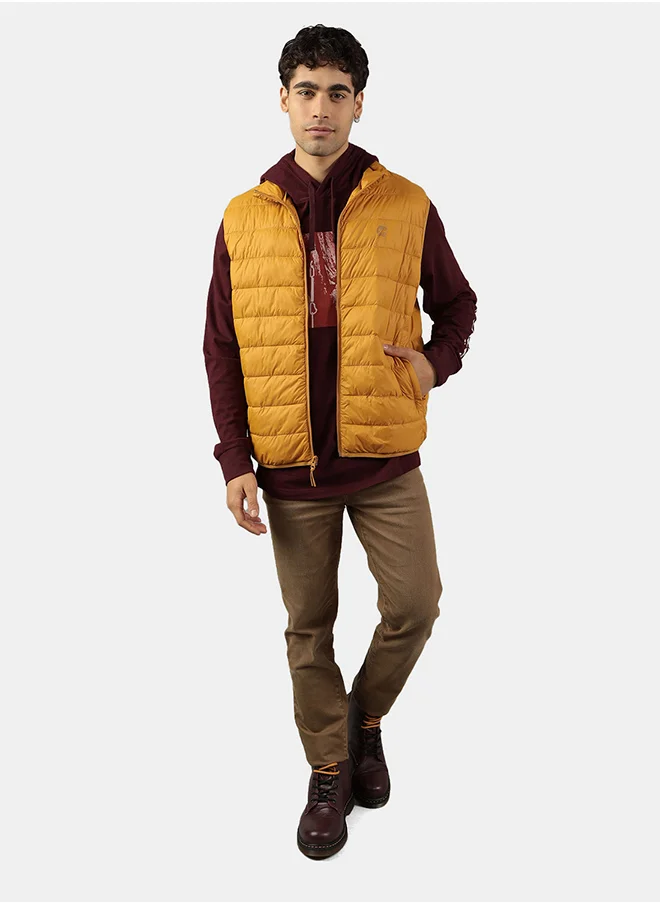 American Eagle Zip Through Puffer Jacket