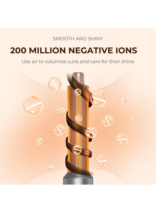 TANGBLIB 8 in 1 Hair Styler & Hair Dryer Brush Set, High-Speed Negative Ionic Foldable Hair Dryer Fast Drying, Multi Professional Hot air Styler for Curling Volumizing Straightening Styling - Image 5