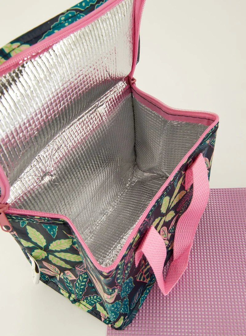 Sass & Belle Printed Leaves Lunch bag