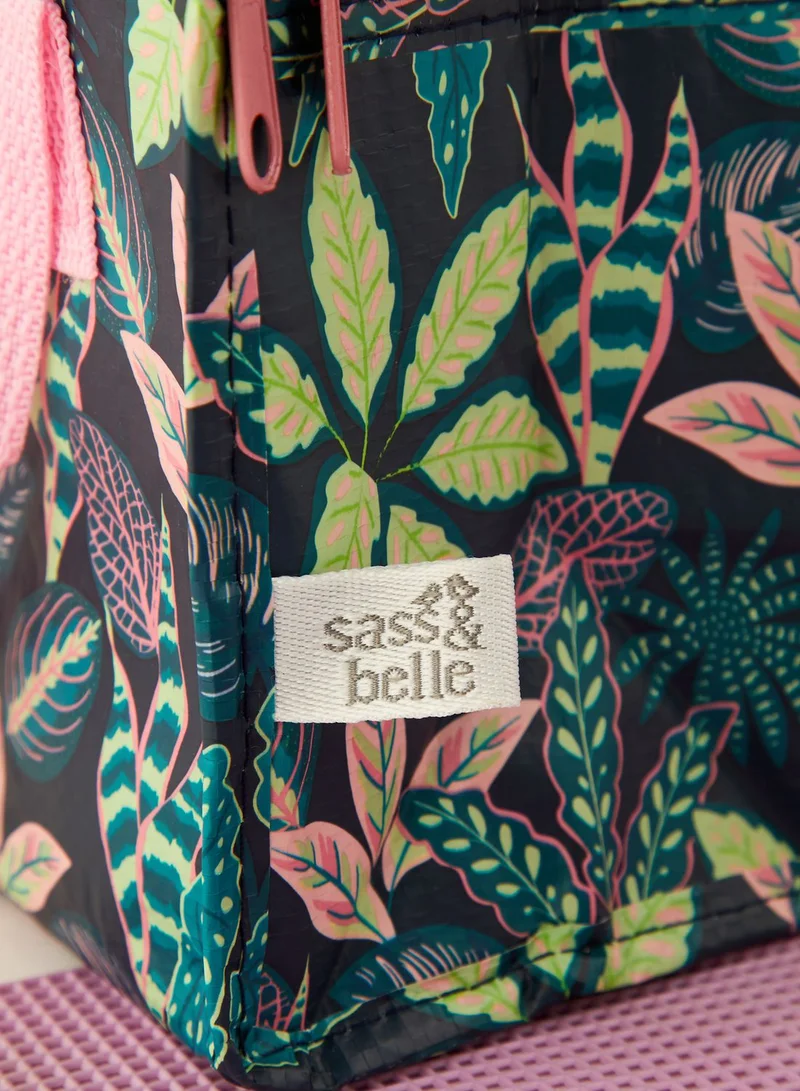 Sass & Belle Printed Leaves Lunch bag