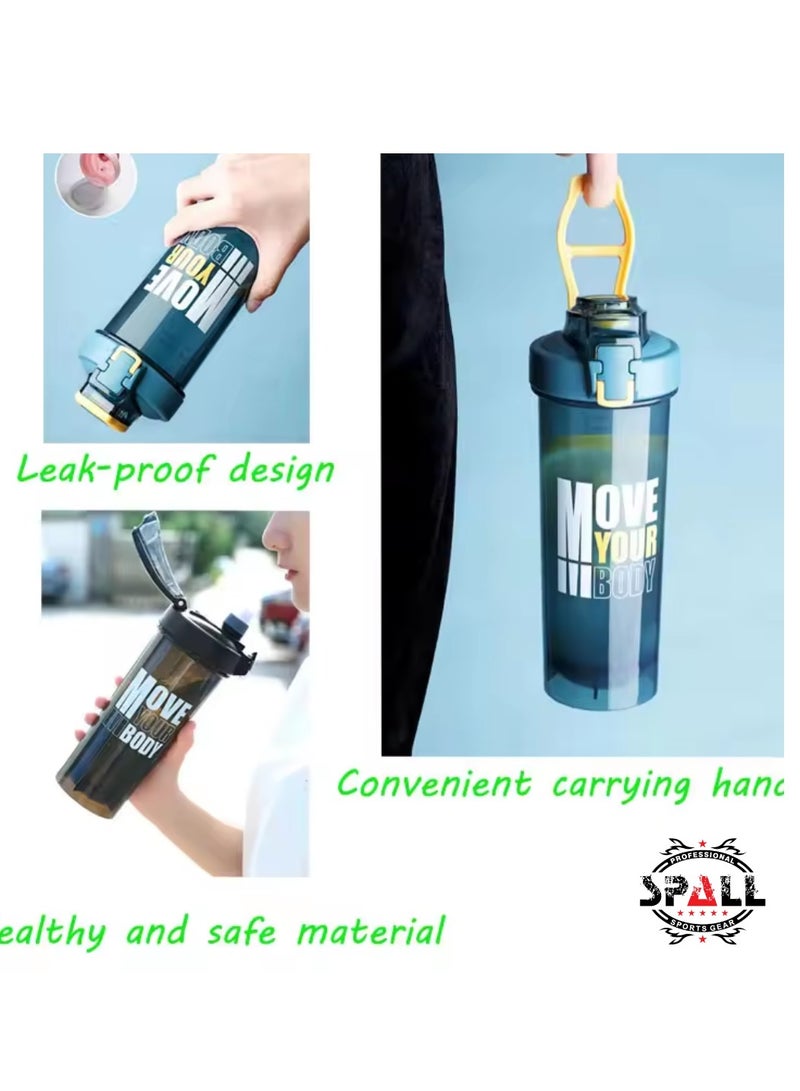 Spall Protein Powder Shake Exercise Bottle Shake Smart Pin Cup - Image 4