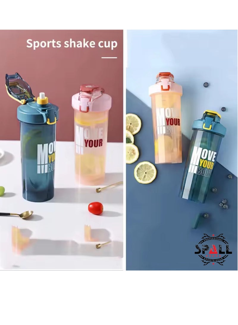 Spall Protein Powder Shake Exercise Bottle Shake Smart Pin Cup - Image 5