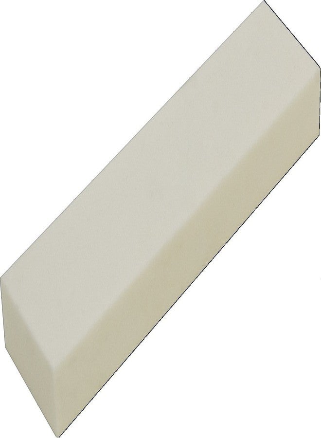 MARSHALLTOWN Tile Stone, 60 Grit, 8 Inch x 2 inch x 31/32 inch, White, Single-Sided, Aluminum Oxide, Won't Mark Tile, Used to Smooth and Dress Down Newly Cut Tile, Flooring and Tiling Tools, 15382 - Image 2