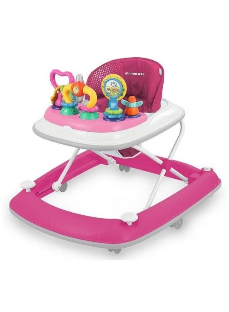 ماما لوف بيبي ووكر وردي