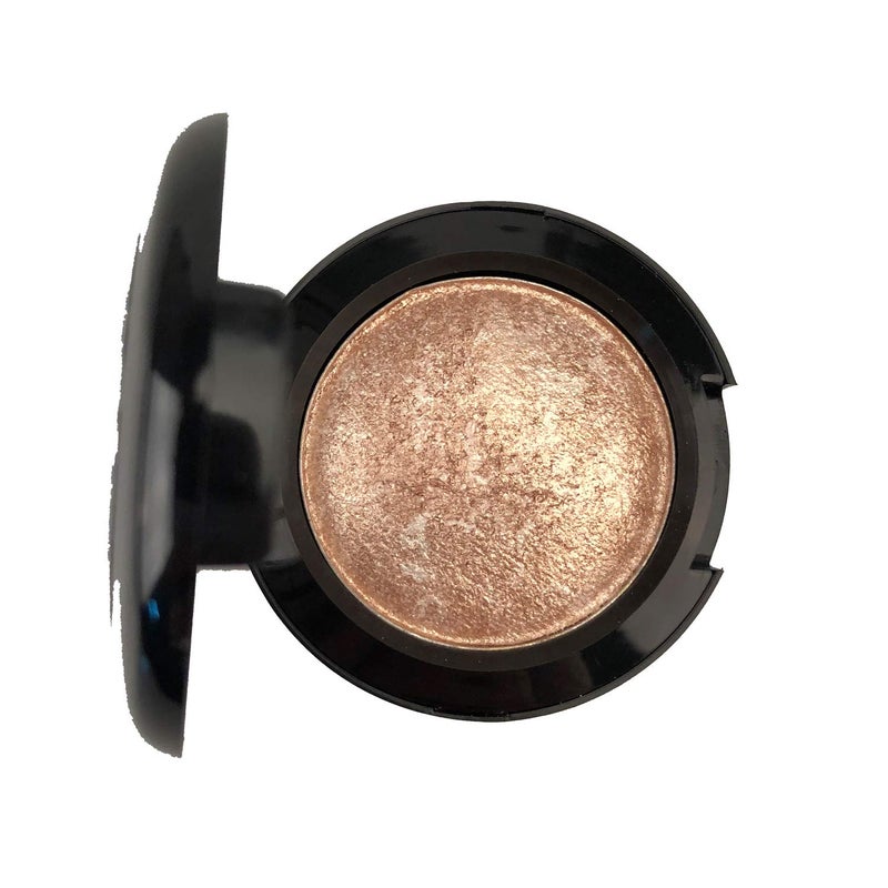 Mallofusa Single Shade Baked Eye Shadow Palette Glitter Powder in Shimmer 15 Metallic Colors Optional (Golden) - Image 5