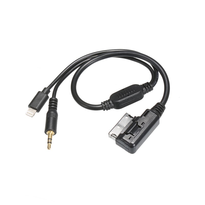 3.5mm AUX interface Adapter with line Fit For Audi VW MDI AMI MMI iPad iPhone 5 6S - Image 5