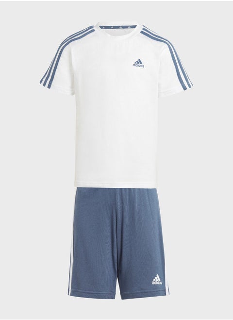 Little Kids 3 Stripes Set