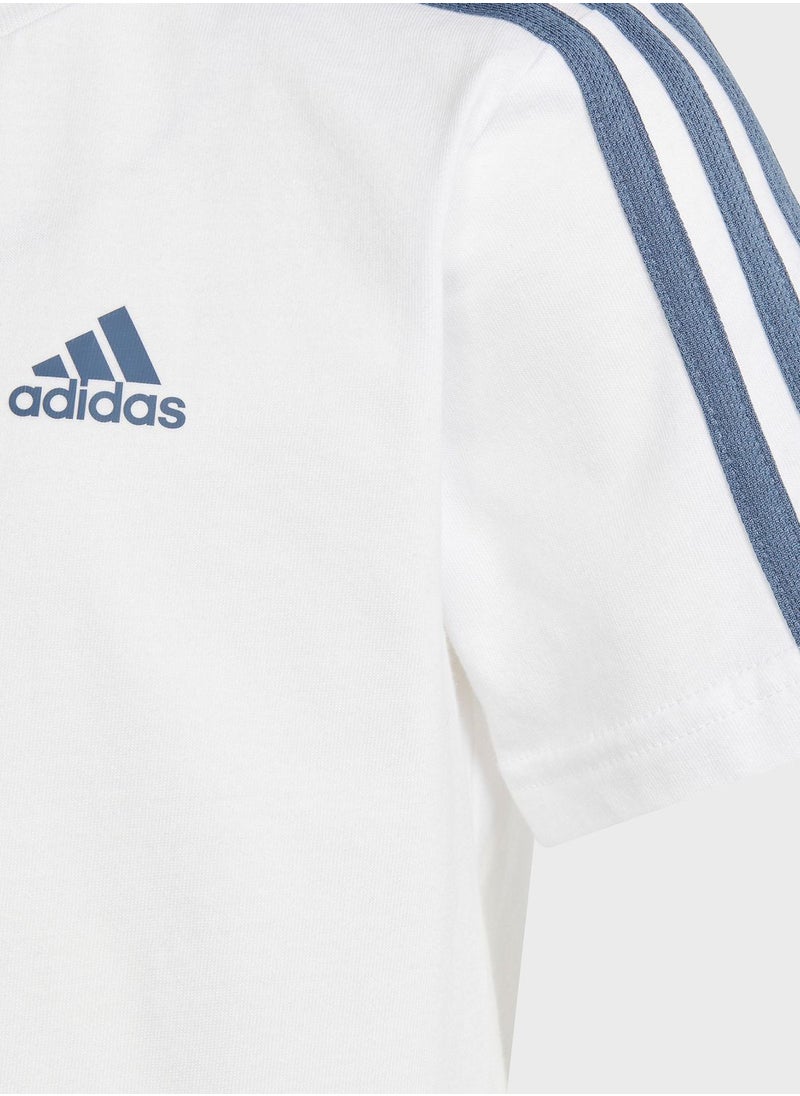 Adidas - Little Kids 3 Stripes Set - Image 1