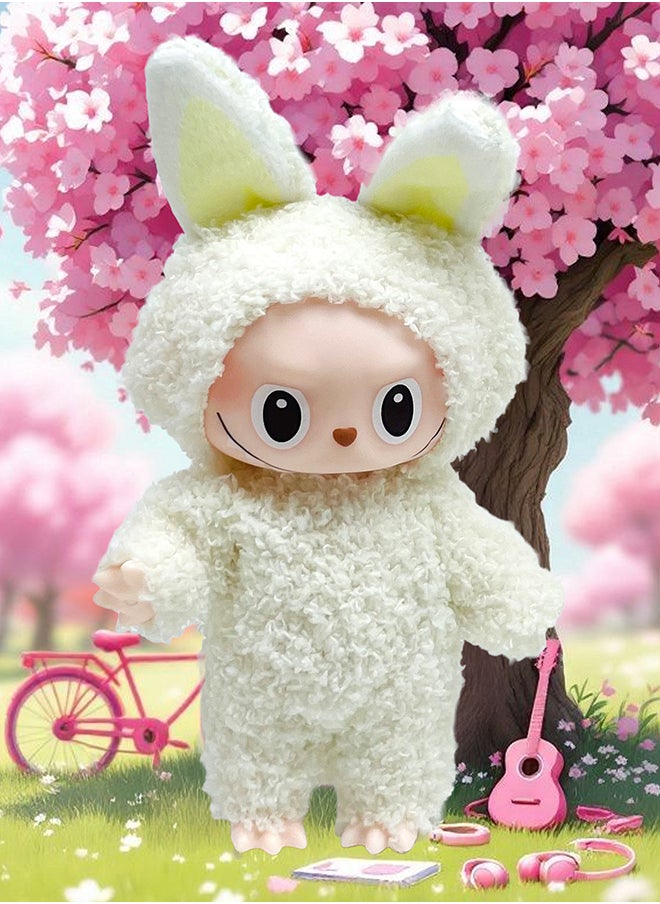 Galaxy Toys - Puffaroo Labubu The Monsters Mini Keychain Figure 7-Inch Blind Box Collectible Toy Assorted Random Design - Image 1