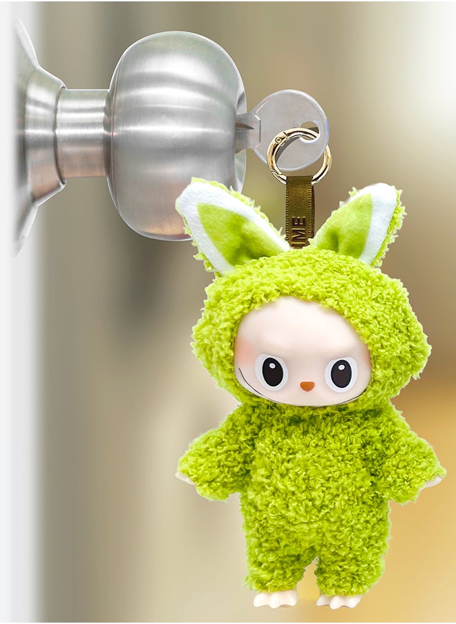 Galaxy Toys - Puffaroo Labubu The Monsters Mini Keychain Figure 7-Inch Blind Box Collectible Toy Assorted Random Design - Image 1