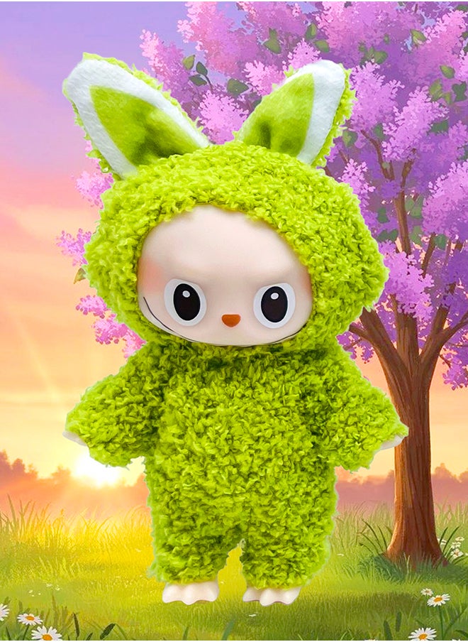 Galaxy Toys - Puffaroo Labubu The Monsters Mini Keychain Figure 7-Inch Blind Box Collectible Toy Assorted Random Design - Image 1
