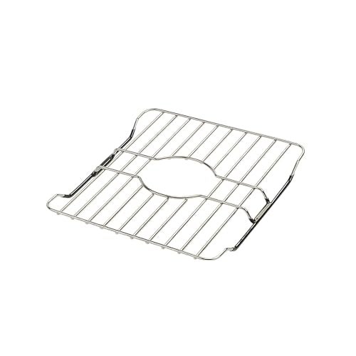 SunnyPoint 304 Stainless Steel Sink Protector Rack – Rust-Resistant Grid for Kitchen Sink Bottom, Scratch Prevention, Drainage Support – Fits Sinks 10.75" x 12.4", Center Drain Hole Required - Image 1