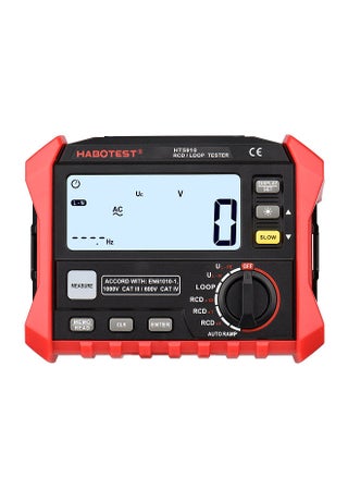 HABOTEST HT5910 4.7-inch LCD Digital Resistance Meter Leakage Switch Tester RCD/Loop Tester 1000 Data Storage Megohmmeter Voltmeter with Backlight - pzsku/Z56811B3C6A1FE2A3C7B4Z/45/_/1669450711/299c16ed-576c-40ff-90c8-e5a479ad99fe