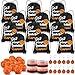 MiniInflat 48 Pcs Basketball Party Favors for Kids Include 12 Basketball Drawstring Bags 12 Keychain 12 Silicone Bracelets 12 Mini Stress Ball for Sports Supplies Decorations - Image 2