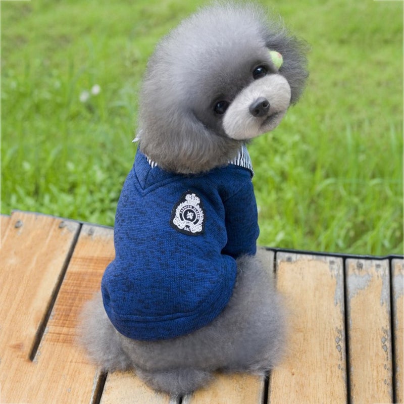 OUTAD Korean Style 2-Leg Woolen Sweater Coat Blue Smallyard - Image 4