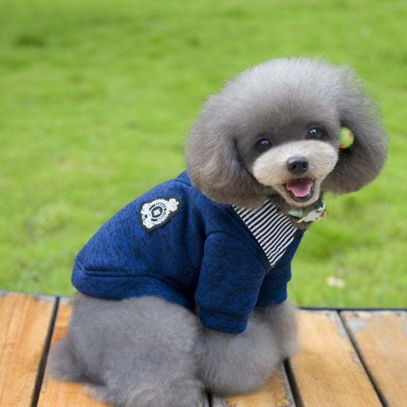 OUTAD Korean Style 2-Leg Woolen Sweater Coat Blue Smallyard - Image 5