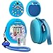 JCHPINE Hard Carrying Case and Silicone Cover Compatible with Tamagotchi Pix Interactive Virtual Pet Game Machine Screen Film Protector for Tamagotchi Pix Accessories Blue - Image 3