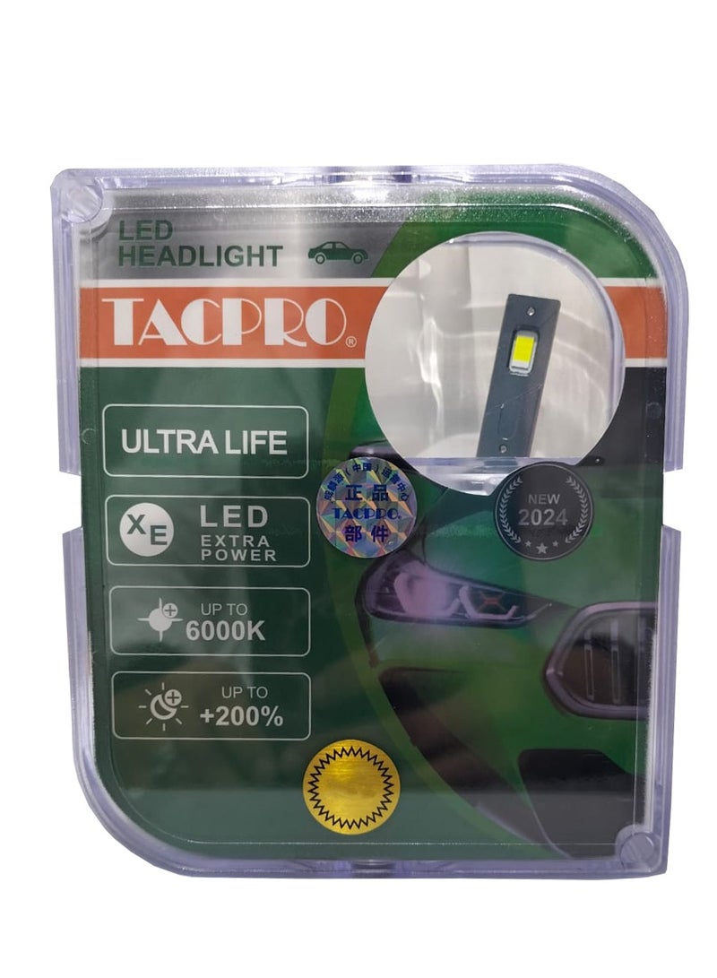 چينيرال براند طقم ليد تاك برو علبة شفافة H4 - Image 1