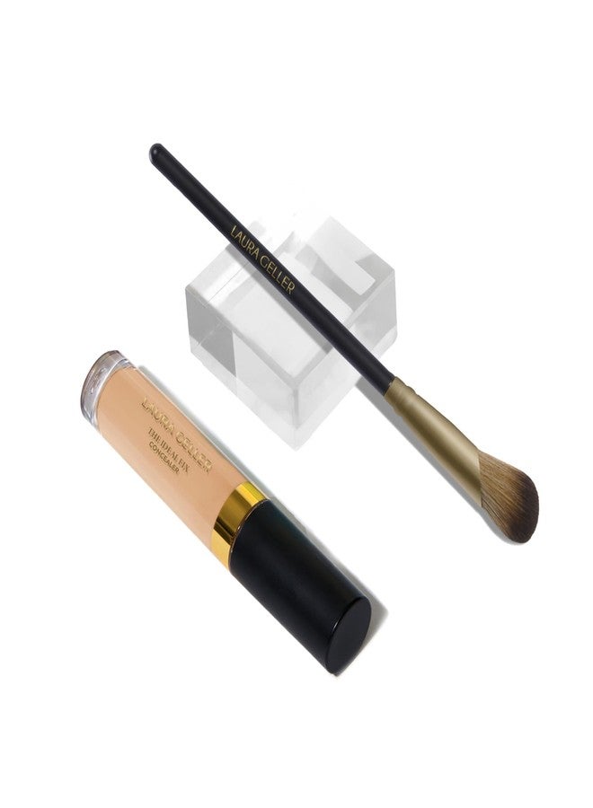 LAURA GELLER NEW YORK The Under Cover Kit: Ideal Fix Concealer + Precision Angled Concealer Brush (03 Light) - Image 1
