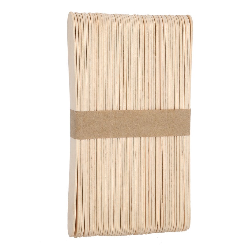 Wooden Disposable Epilation Wax Tool Hair Ice Cream Mask Removal Stick - Image 2