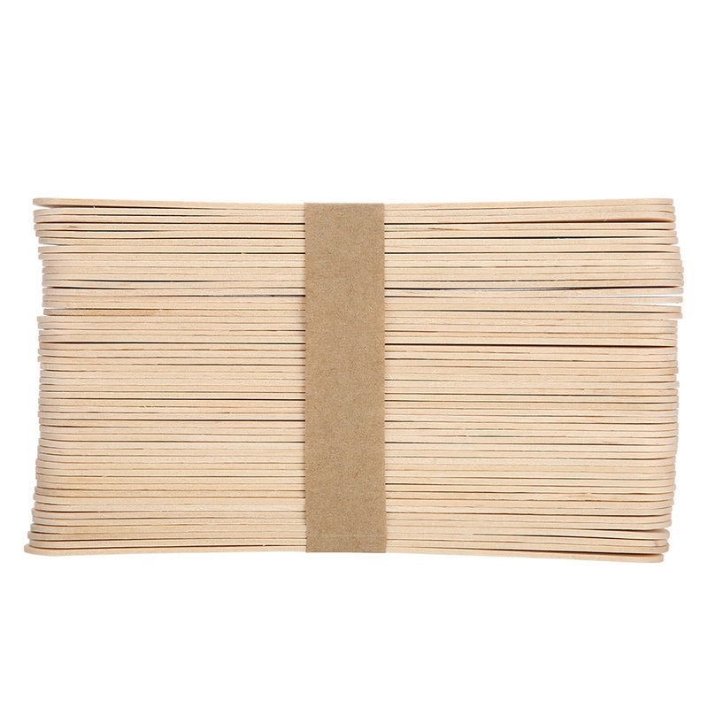 Wooden Disposable Epilation Wax Tool Hair Ice Cream Mask Removal Stick - Image 4