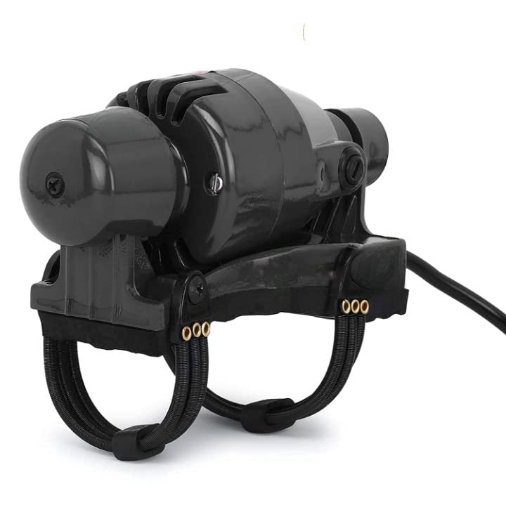 QEXLE Black Power Powerful Double Top Speed Floating Action for Full Body Massager, Corded Electric powered, Silver - Image 4