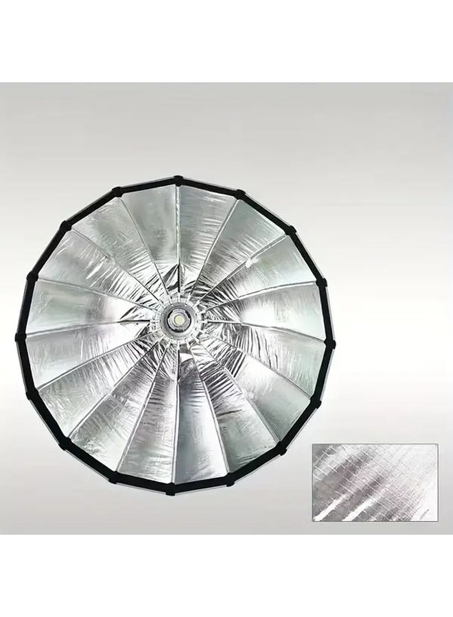 35.4 Inch 90cm Parabolic Softbox Bowens Mount with Honeycomb Grid Quick Setup Folding for Studio Photography Light - Image 4