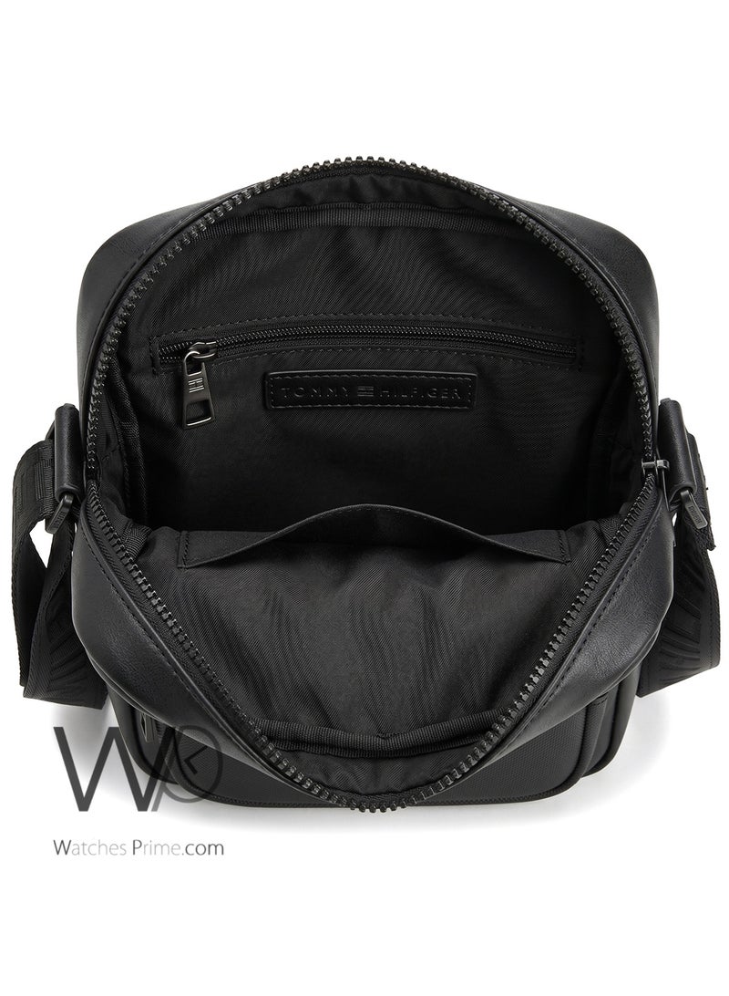 Tommy Icons Tommy Hilfiger Men's Black Panel Crossbody Bag - Image 5