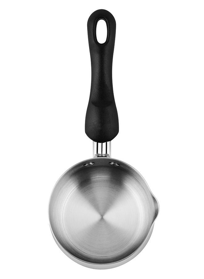 Prestige Infinity Coffee Pot Silver/Black 10cm - Image 3
