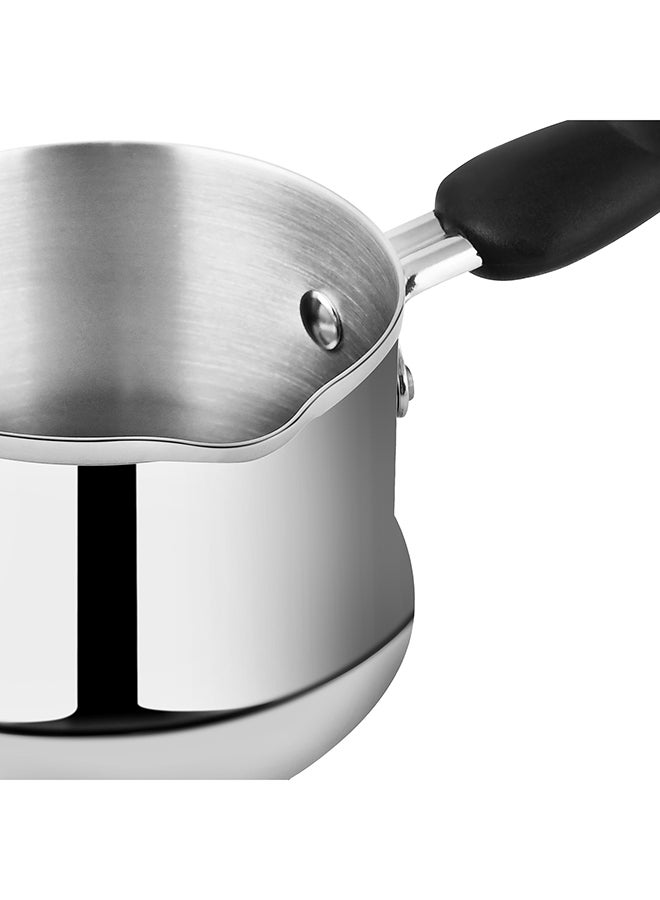 Prestige Infinity Coffee Pot Silver/Black 10cm - Image 5