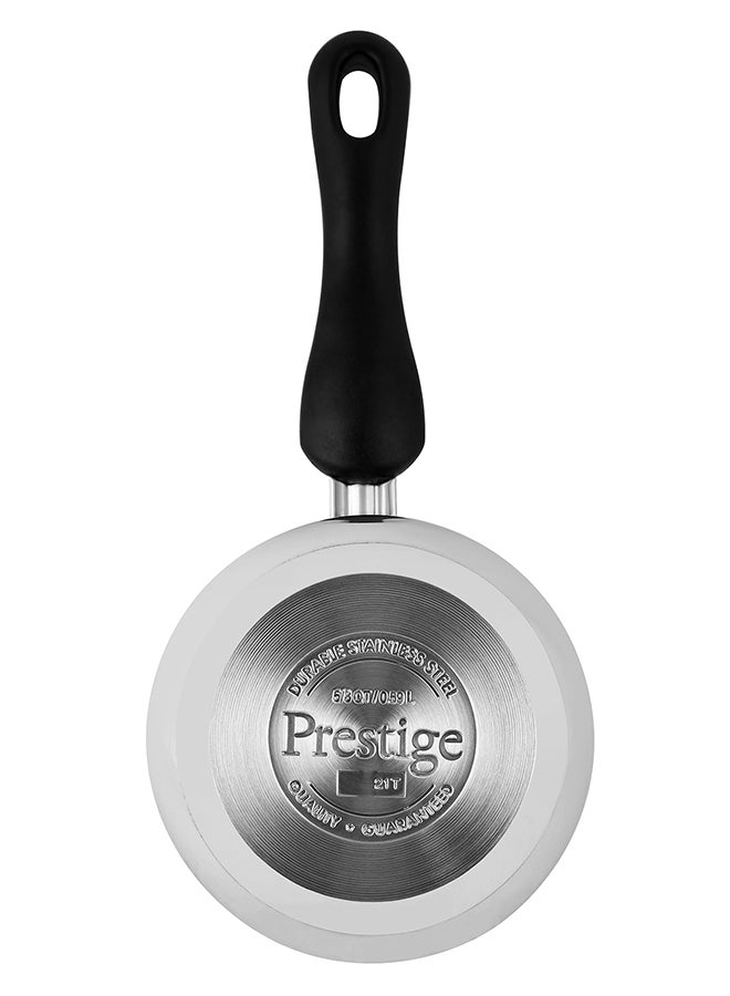 Prestige Infinity Coffee Pot Silver/Black 10cm - Image 4