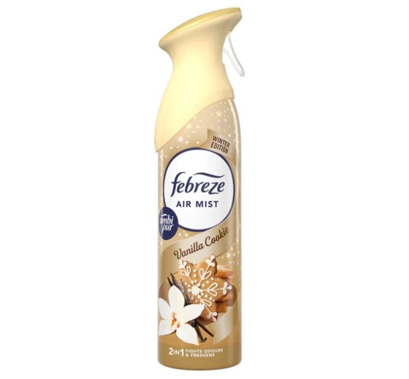 Febreze Air Freshener Spray Vanilla Cookie 185ml