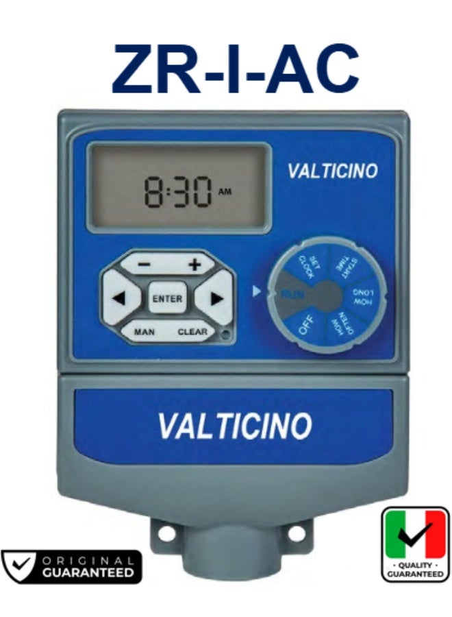 Generic valticino ZRiAC Smart Sprinkler Controller Programmable 4 Zones Indoor Irrigation Timer  - Image 1