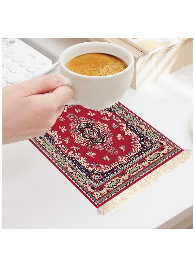 Mouse Pad Coffee Cup Mat Table Mat Rubber Rectangle  - Image 3