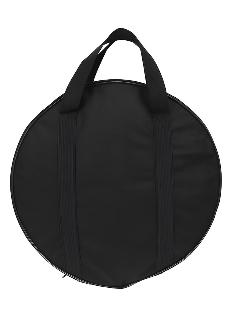 Generic Semi Padded Bag Case for Frame Drum Bendir Bandeer Duff with Carry Handles - Black  - Image 1