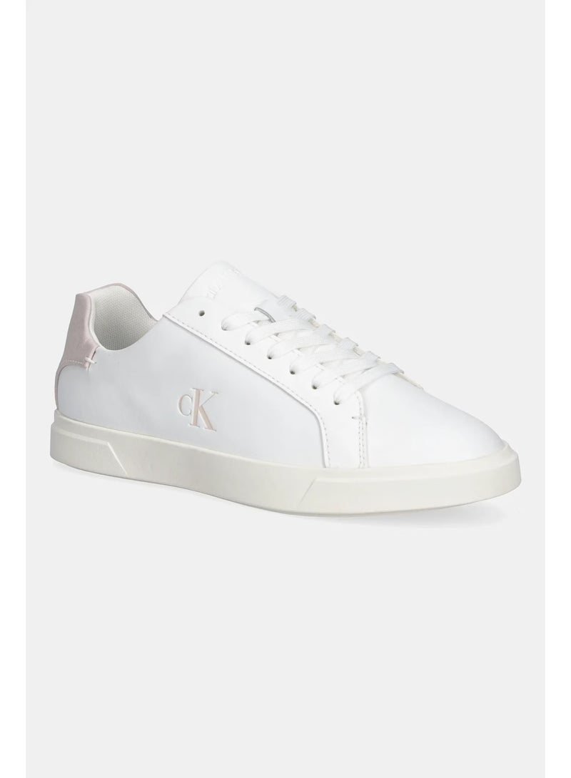 CALVIN KLEIN Brooke - Leather Signature Logo Trainers - Image 2
