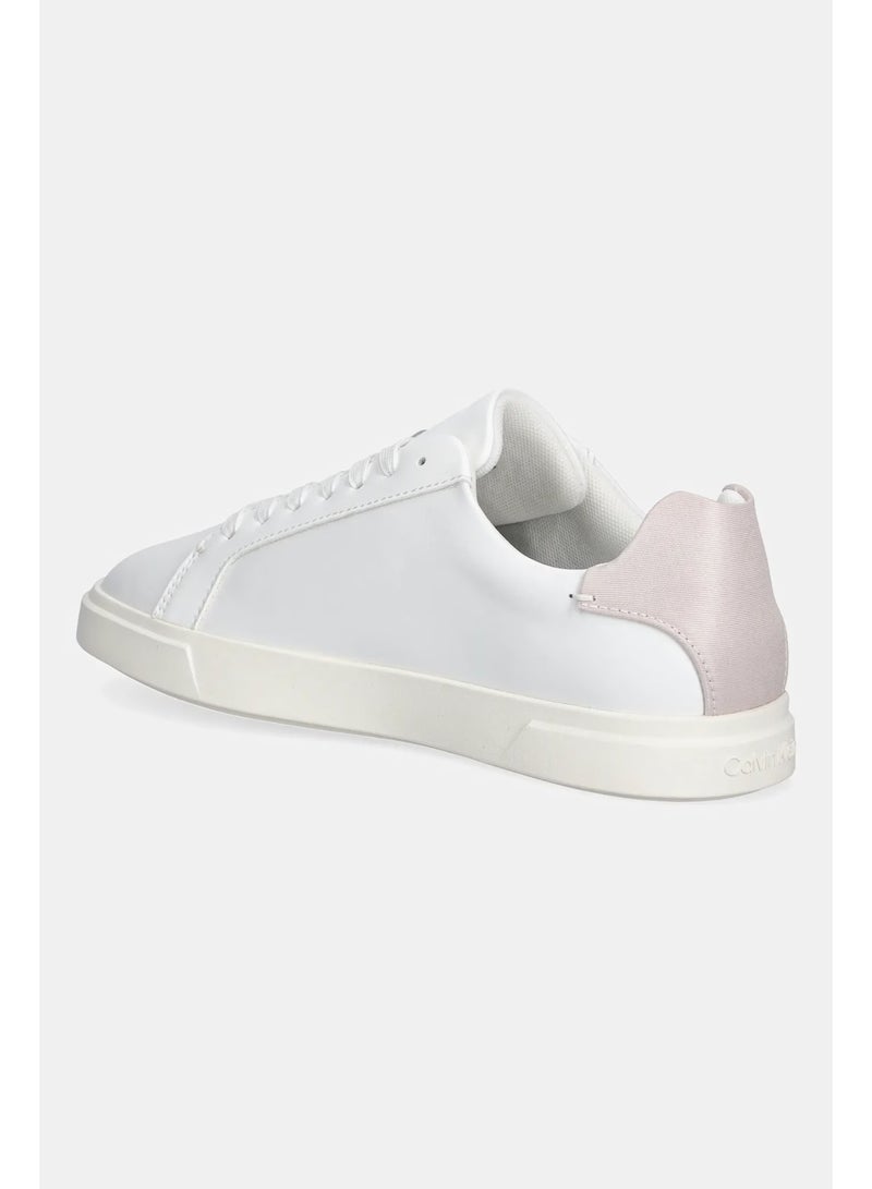 CALVIN KLEIN Brooke - Leather Signature Logo Trainers - Image 3