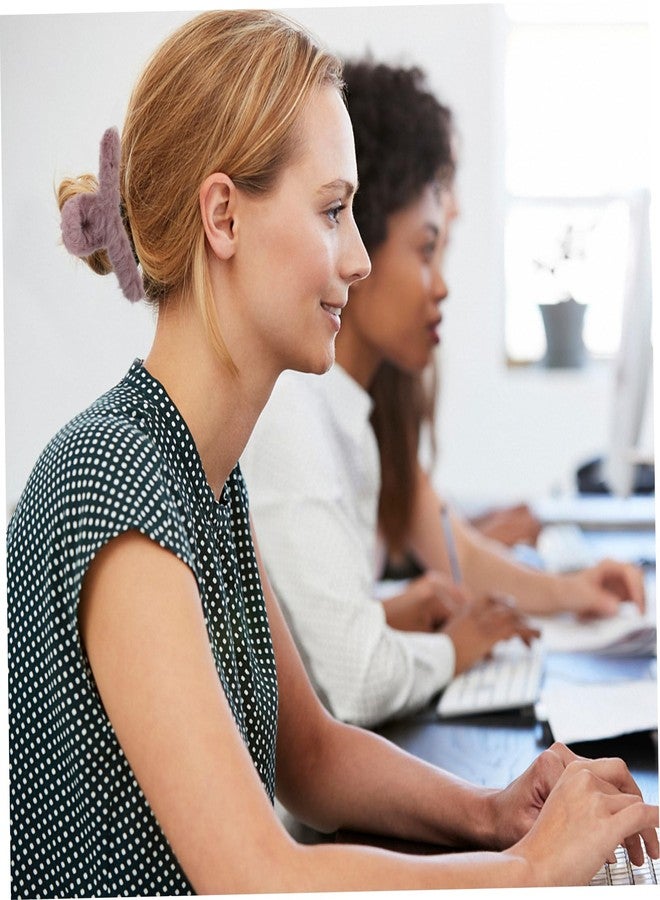 VICASKY 6Pcs Hair Claw Clips for Women Assorted Color Hair Accessories Non Slip Design for Bathing Makeup and Everyday Use - Image 4